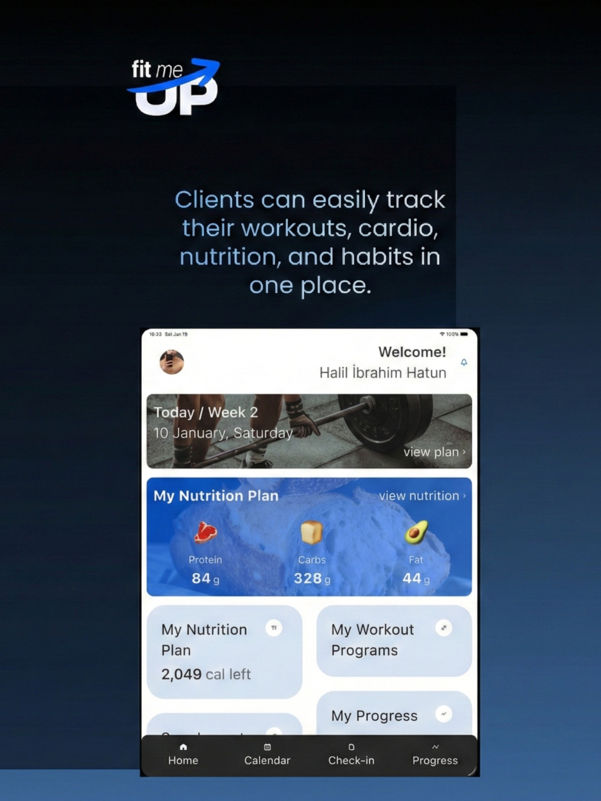 fitmeup: Online Coaching screenshot 11