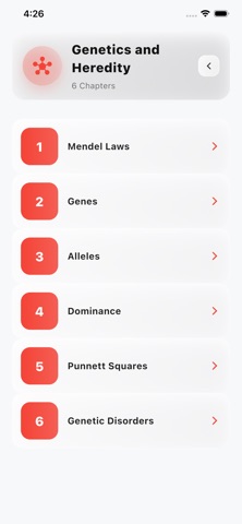 Grade 11 Life Sciences iPhone screenshot