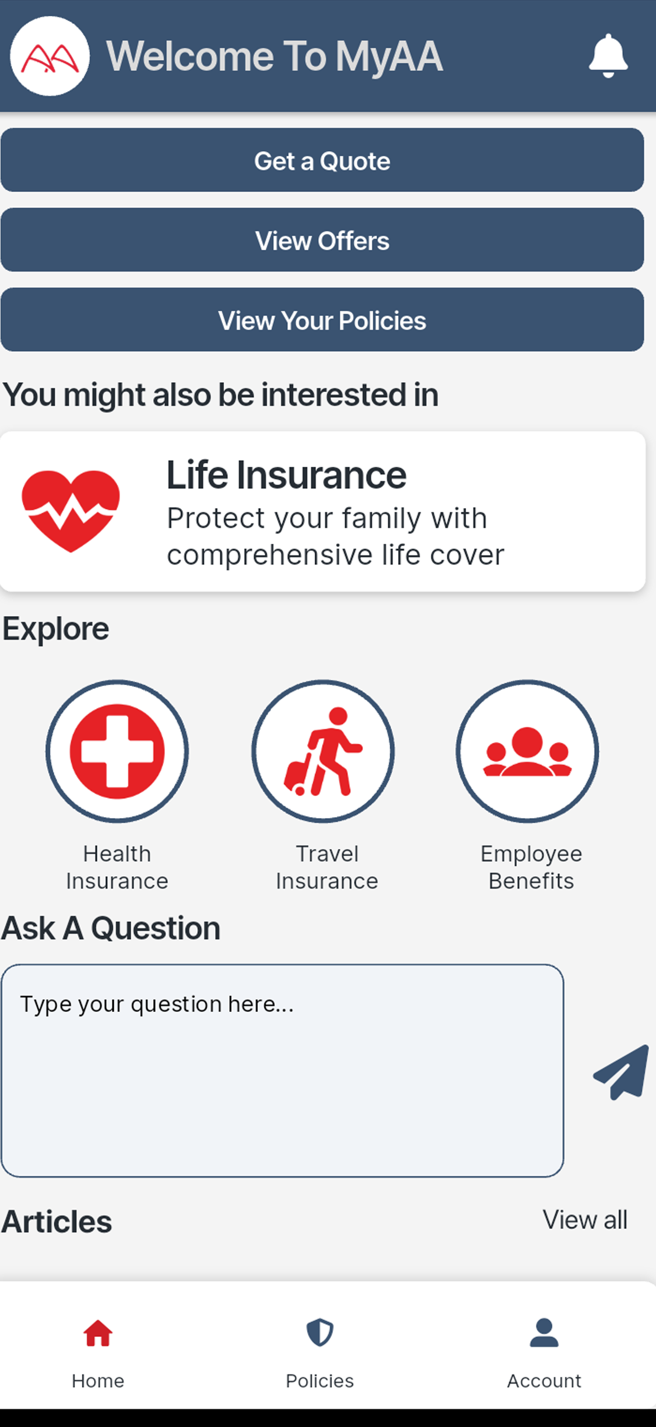 MyAA screenshot 3
