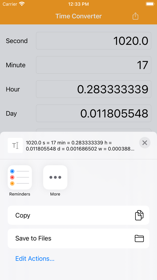 #2. Time Converter (iOS) 由: Anna Filobok