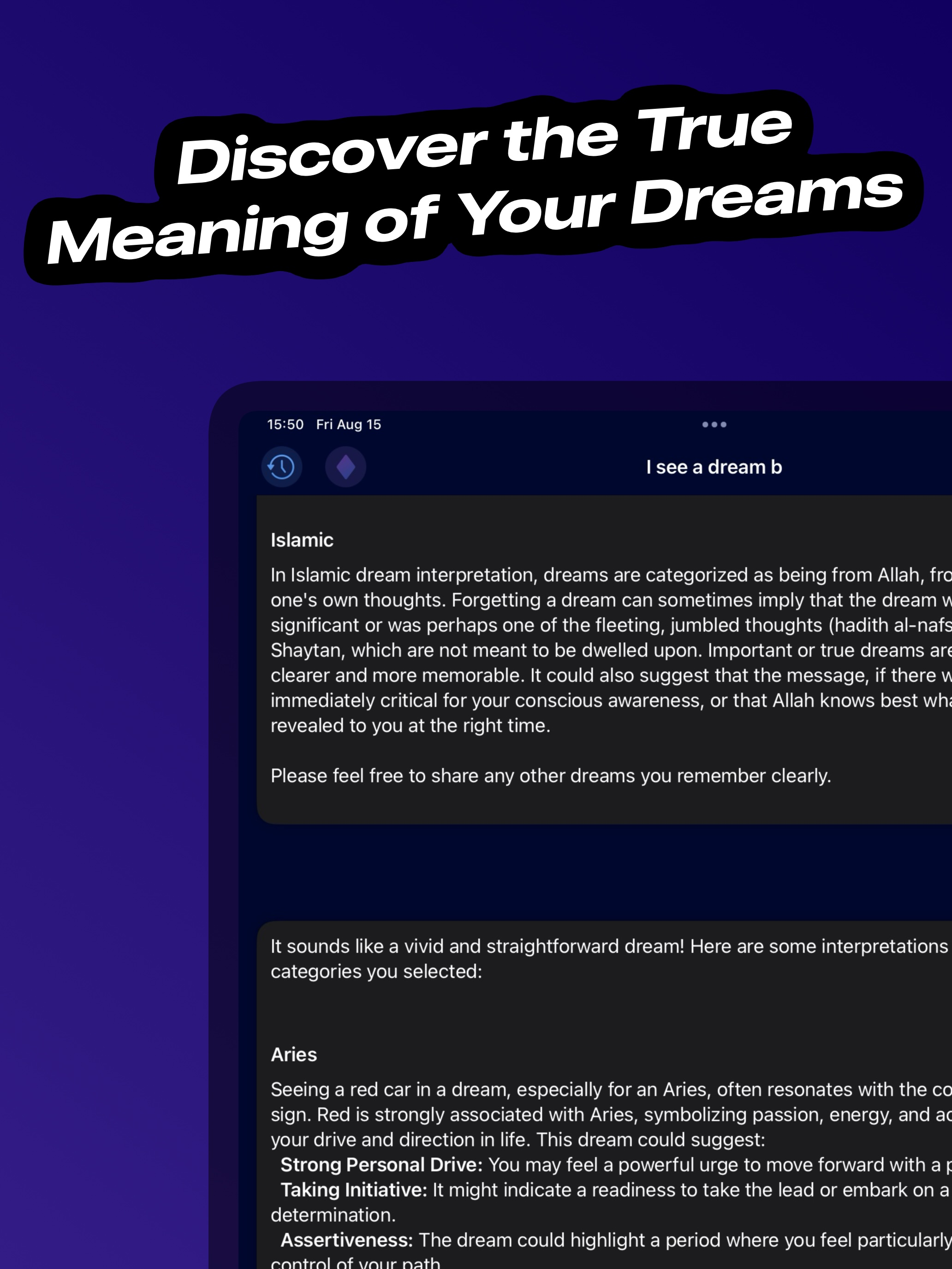 Dream Interpretation, Meanings screenshot 11