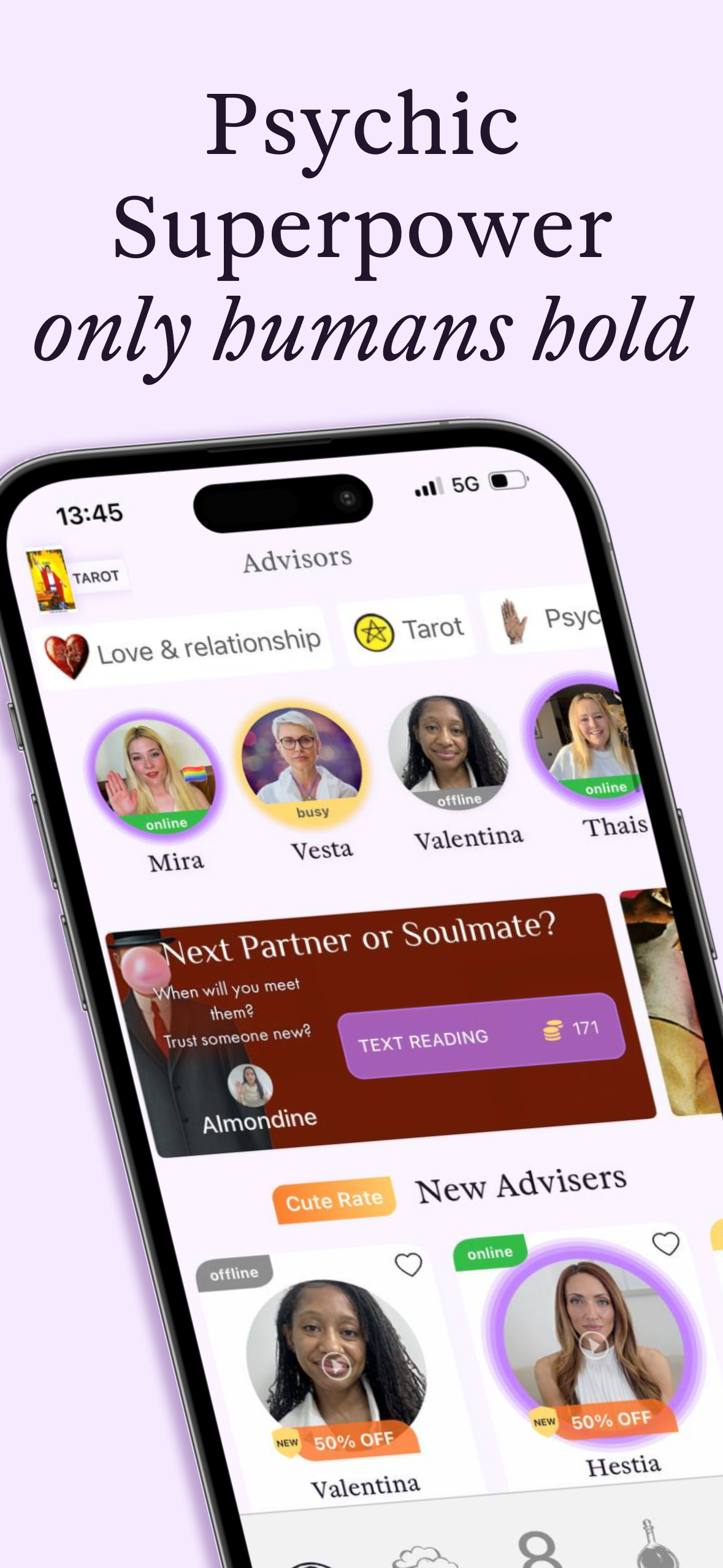 Adastra: Psychic Reading Chat
