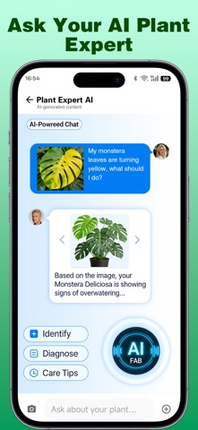 Plant Identifier - PlantAiSnap iPhone screenshot