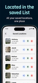 GPS Save Route & Location screenshot