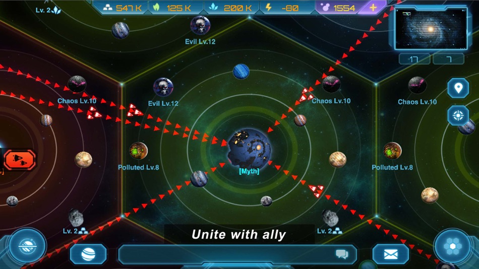 #5. Galaxy Clash: Evolved Empire (iOS) 来自: 利辉 麻