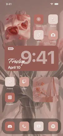 Aesthetic: App icons & Widgets : capture d’écran 2 sur 6