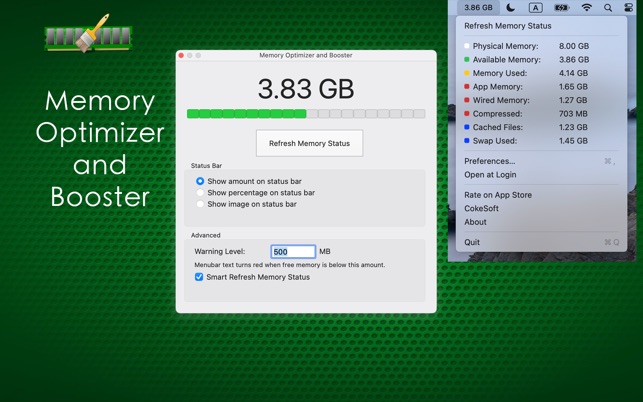 Memory Optimizer and Booster on the Mac App Store