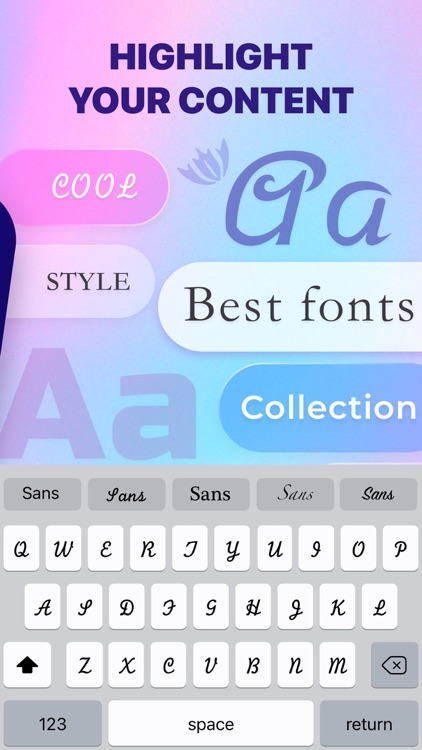 Keyboard Fonts - Aa Aesthetic