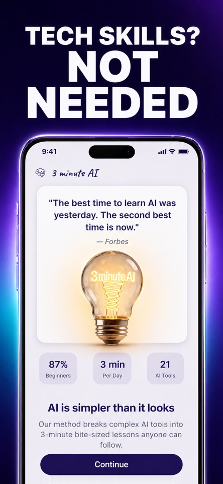 3 Minute AI: Learn AI Skills screenshot 3
