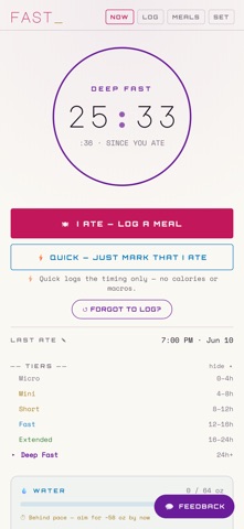 fast_ Intermittent Fasting Screenshot 4 of 7