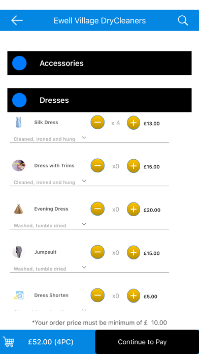 Screenshot #3 pour Ewell Village DryCleaners