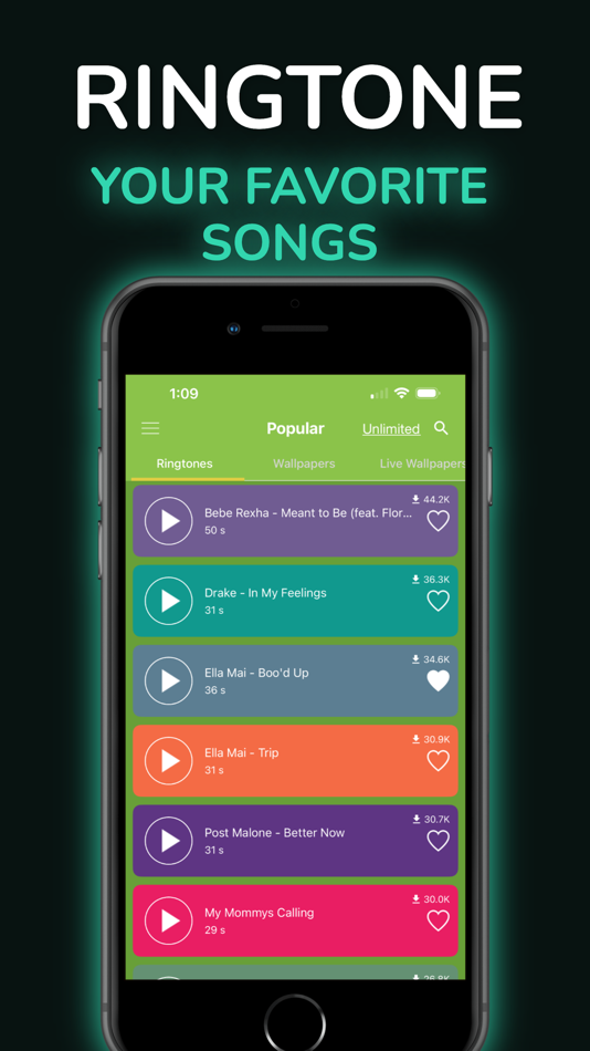 #1. Garage Ringtones Maker & Music (iOS) Przez: BEST RINGTONES APPS INC.