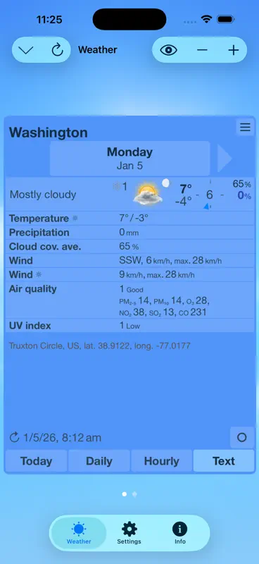 ClassicWeather HD screenshot 5 of 5