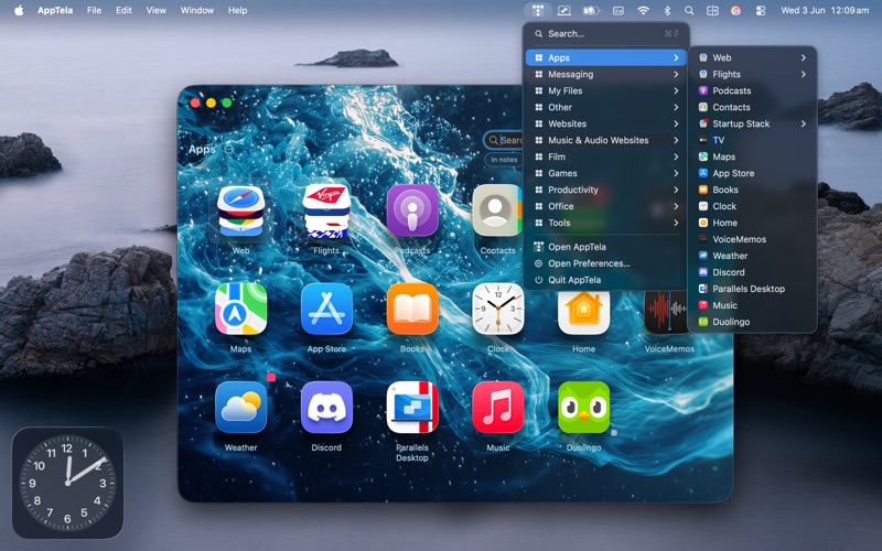 AppTela - App Launcher screenshot