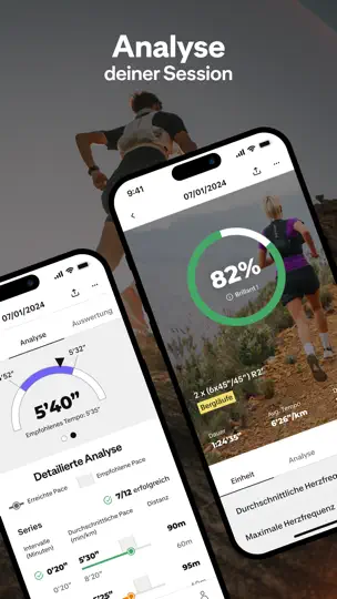 Screenshot von Kiprun Pacer Laufpläne auf dem iPhone 6