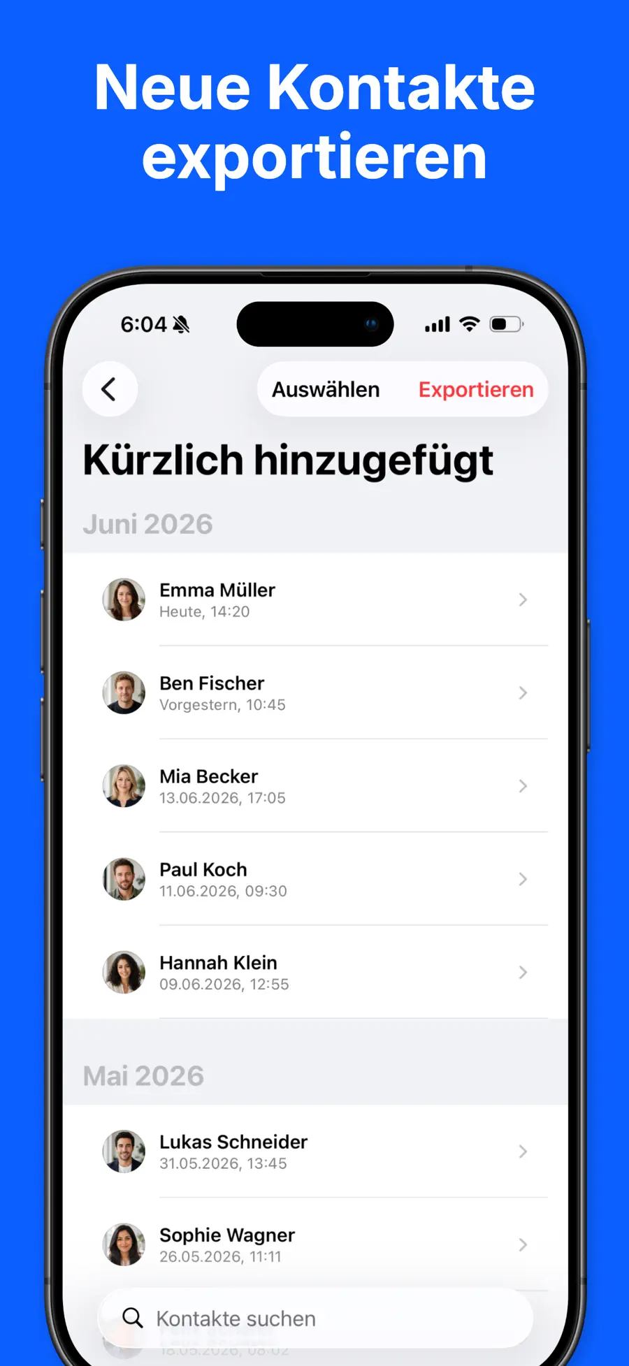 Kontakte Export - Excel CSV screenshot 4