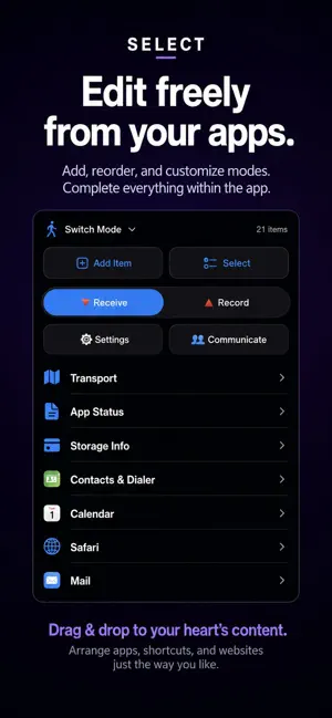 SELECT - Minimal pick launcher screenshot 4