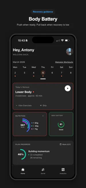 Repit: Gym Log & Tracker screenshot 3