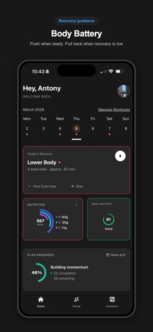 Repit: Gym Log & Tracker Screenshot 3 of 5