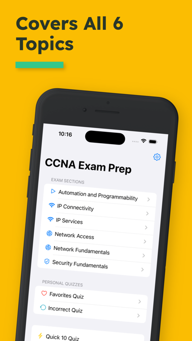 CCNA 200-301 • Practice Tests Screenshot