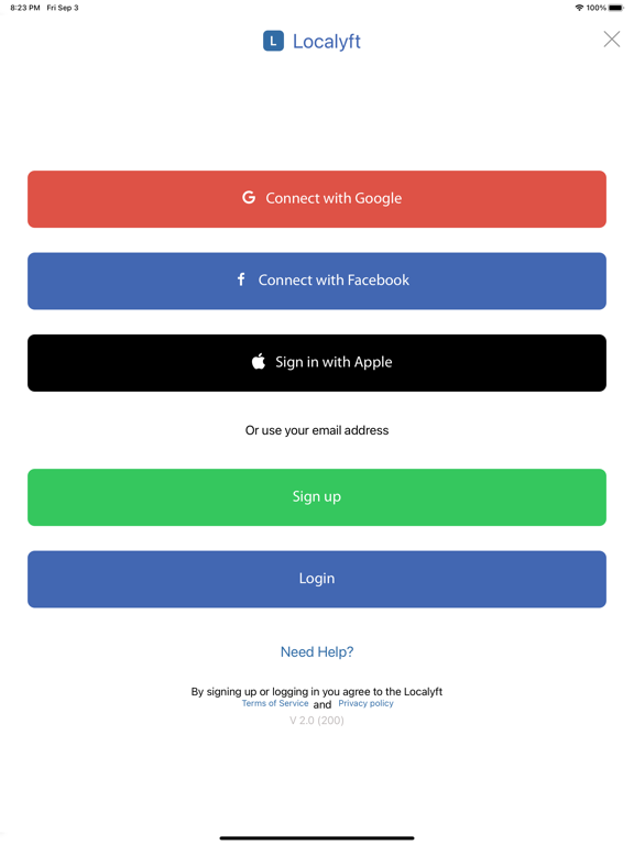 Townsay iPad screenshot 1 - Shopping app