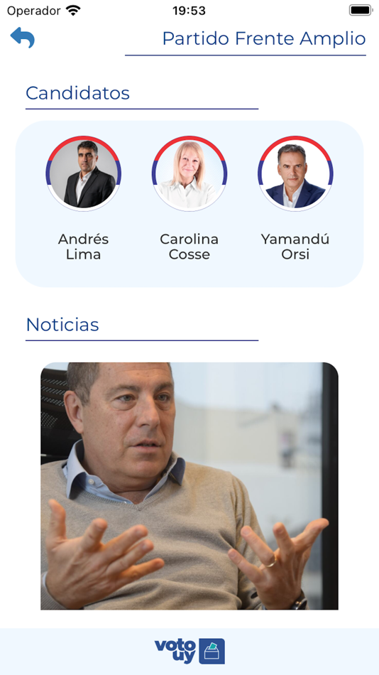 #2. VOTOUY (iOS) 由: DESARROLLO DEL SUR
