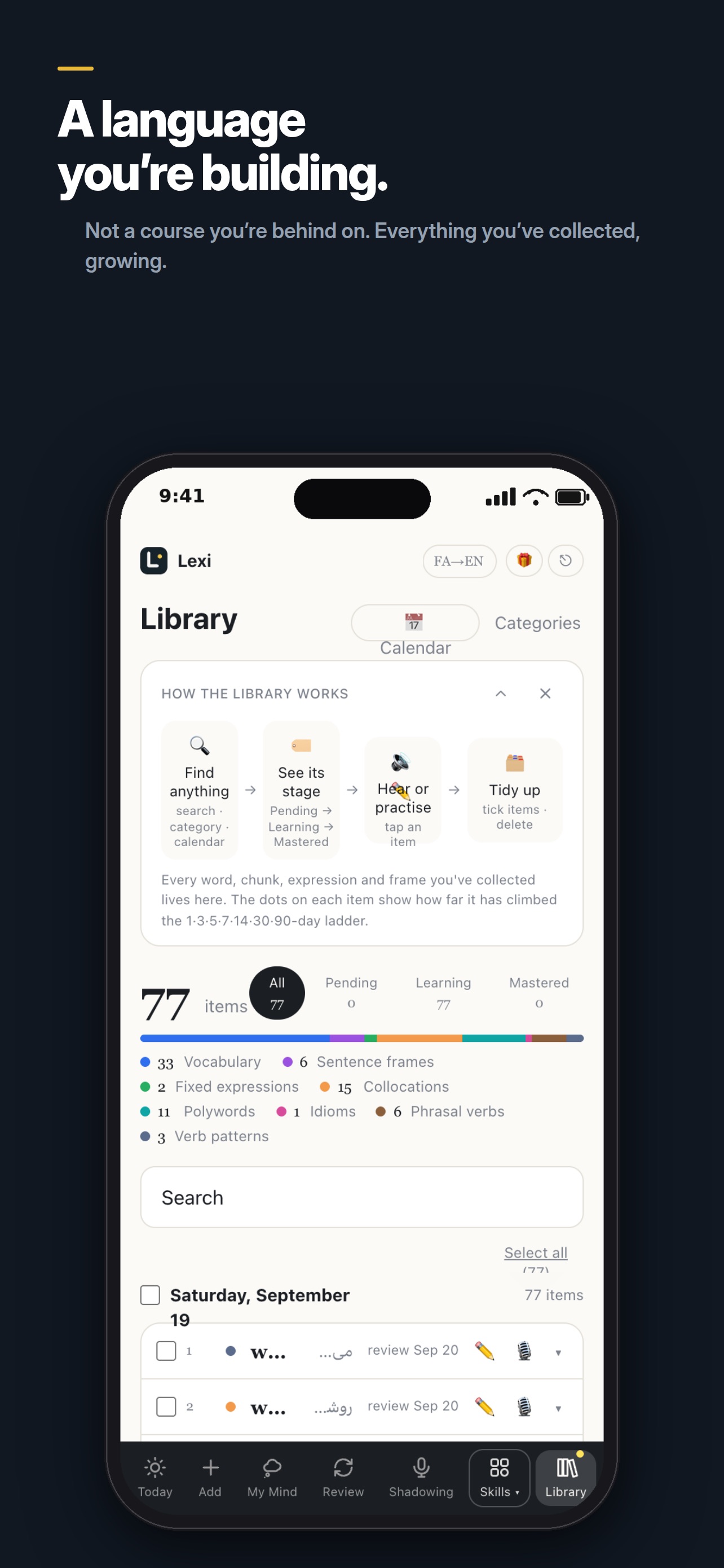 Screenshot 6 of Lexi – Language Learning