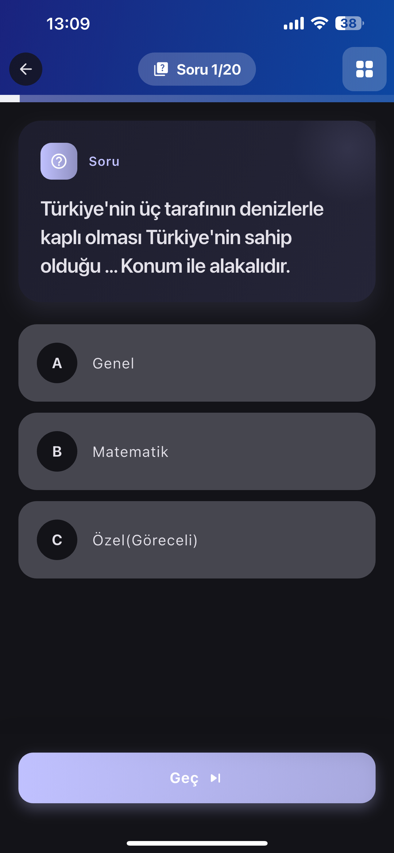 KPSS Coğrafya Sorular 2026