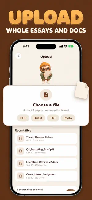 HumanizeAI: AI Text Rewriter screenshot 3