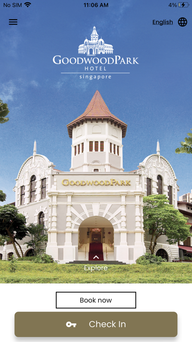 Goodwood Park Hotel Screenshot