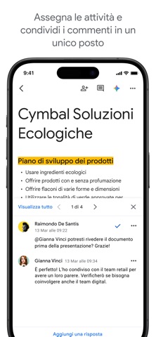 Documenti Google App Store preview screenshot 3