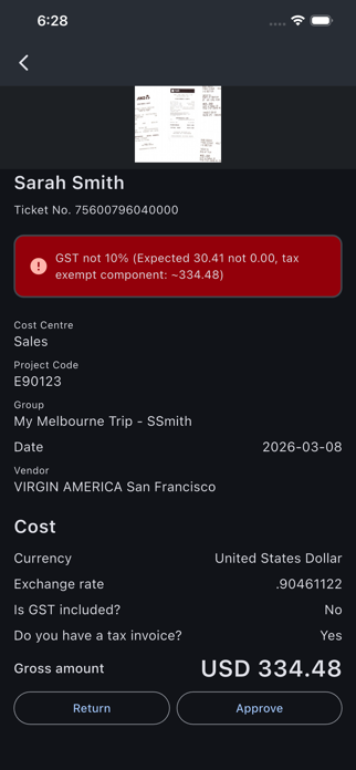 Zeno Expense Screenshot 8 of 8