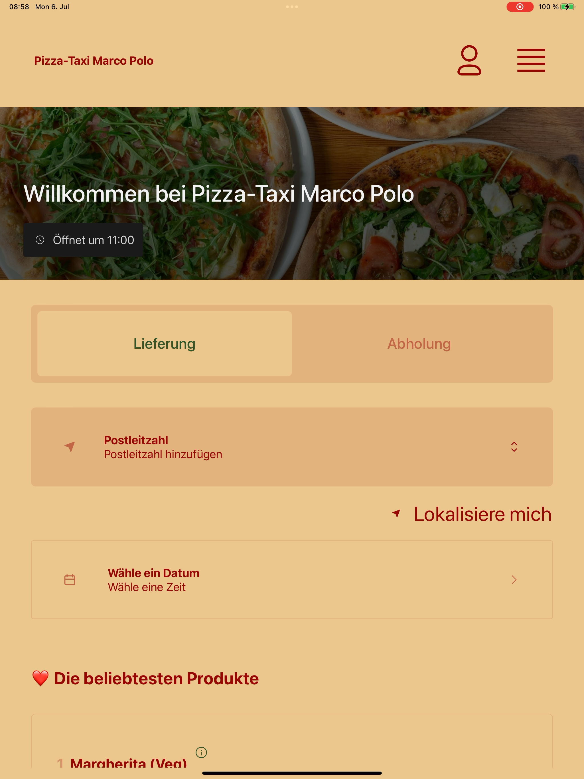Pizza-Taxi Marco Polo screenshot 10