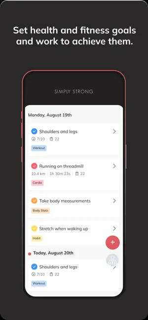 Simply Strong Training screenshot 4