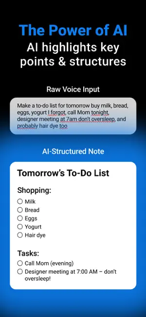 TalkToNote — Voice Notes & AI screenshot 3