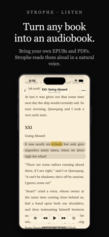 Strophe: Ebook Text to Speech Screenshot 1 of 5
