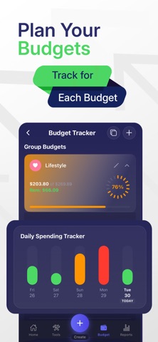 Qashly: AI Expense Tracker screenshot
