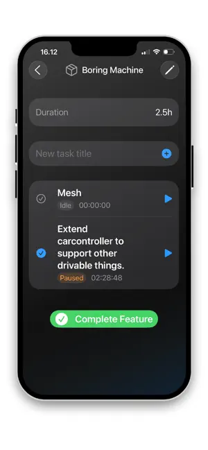 dAb Task Manager screenshot 3
