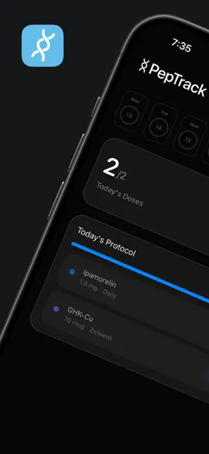 PepTrack: Dose Tracker screenshot 1