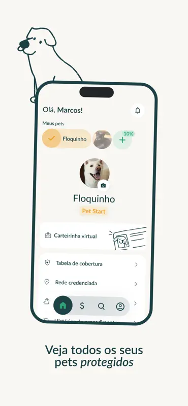 Dog Life: plano de saúde pet screenshot 2 of 5