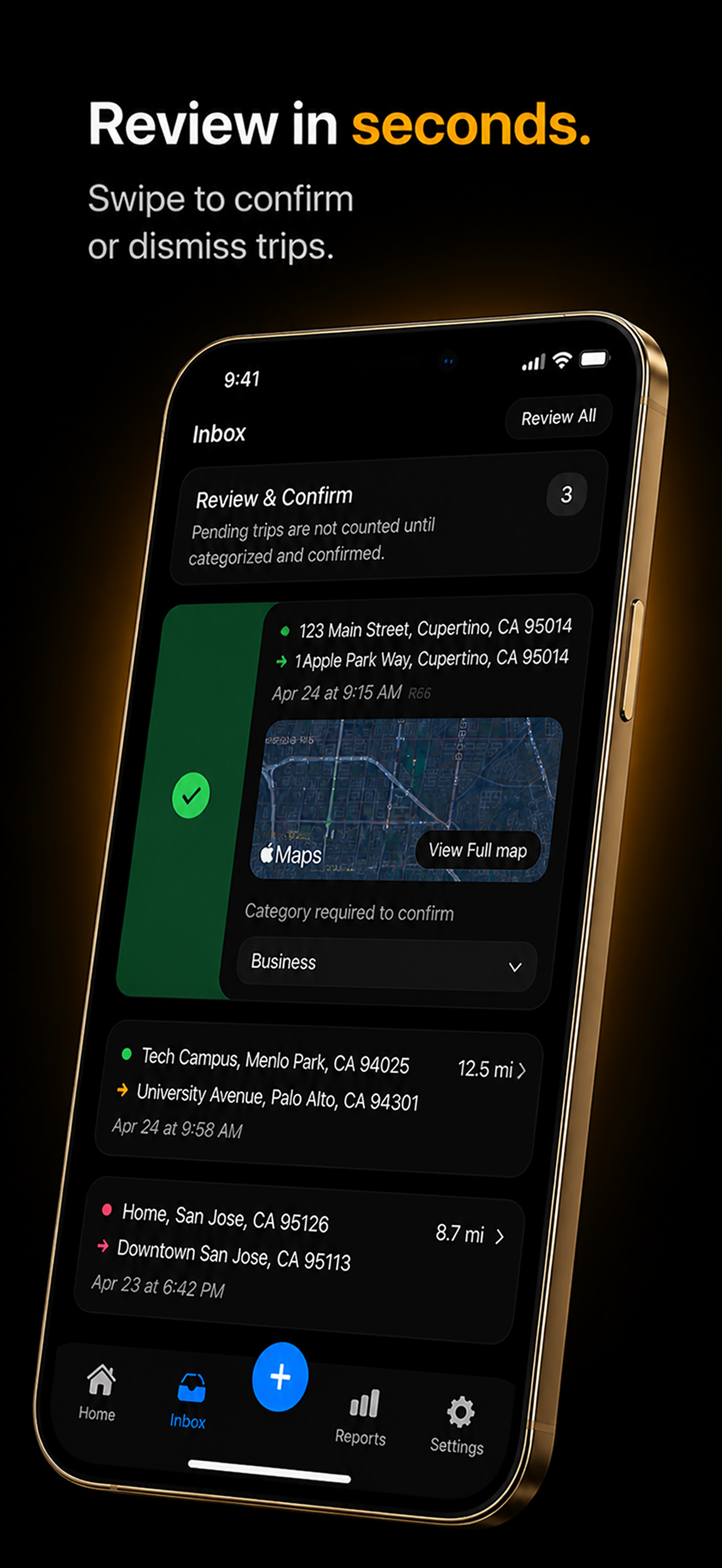 MileTrack by Plenitudo screenshot 4