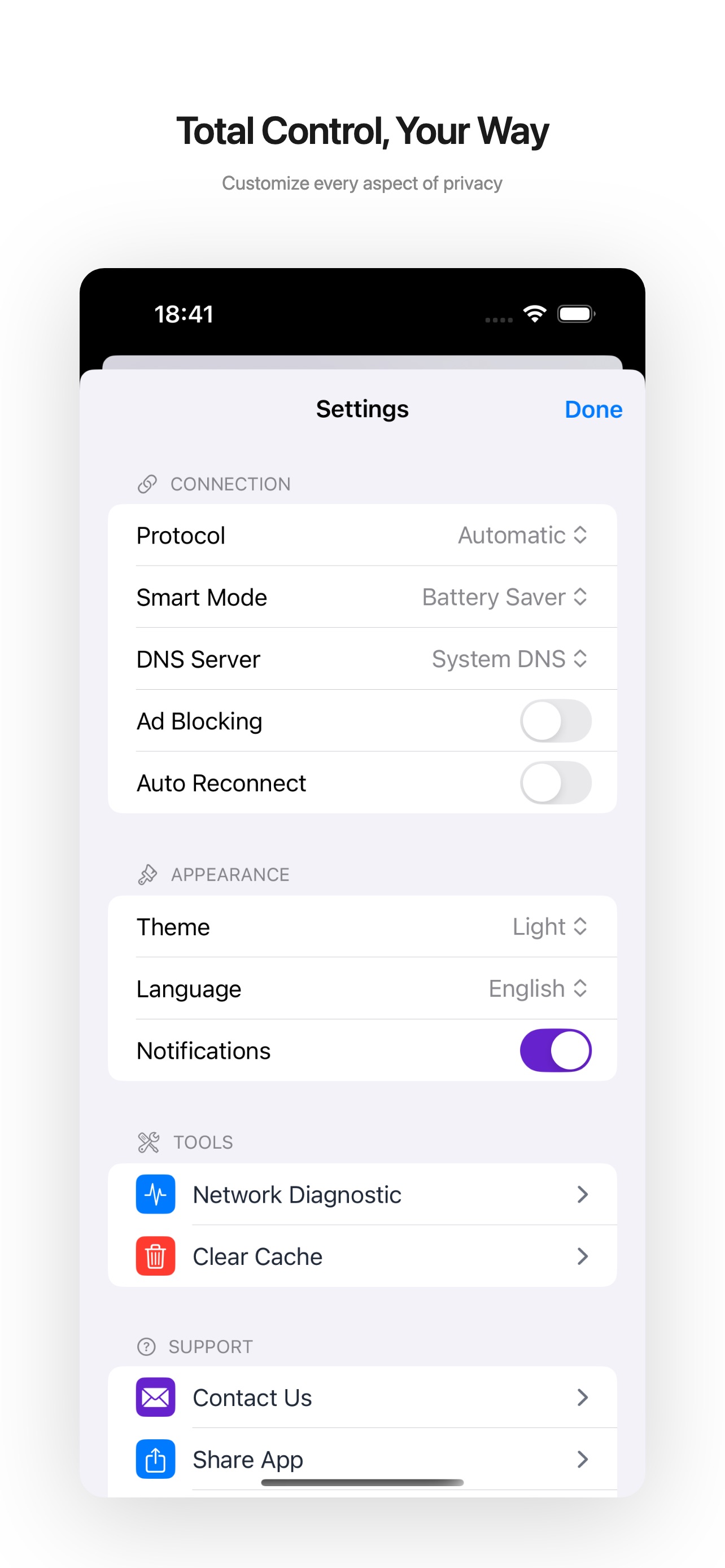 SuperVPN-Fast Unlimited Proxy screenshot 4
