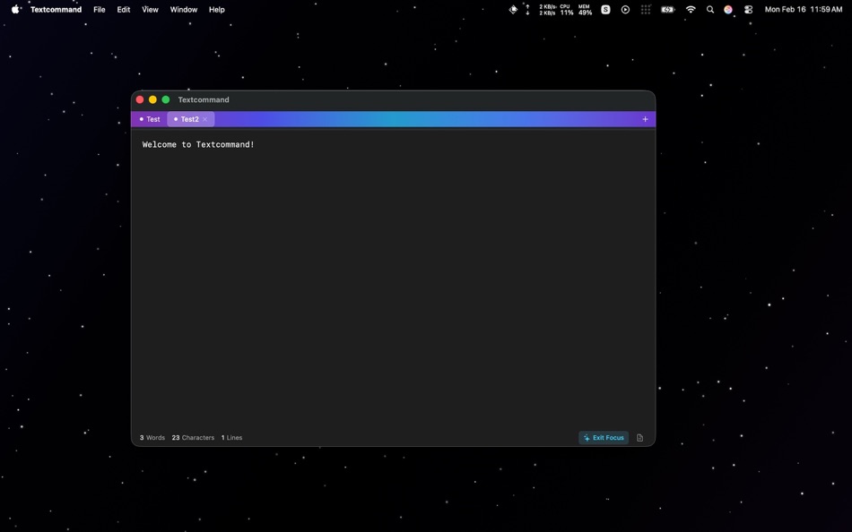 #1. Textcommand (macOS) Bởi: Nicholas Payton