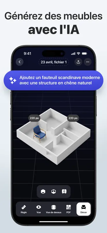 3D Snap: ruban, mesure chambre screenshot 8 of 8