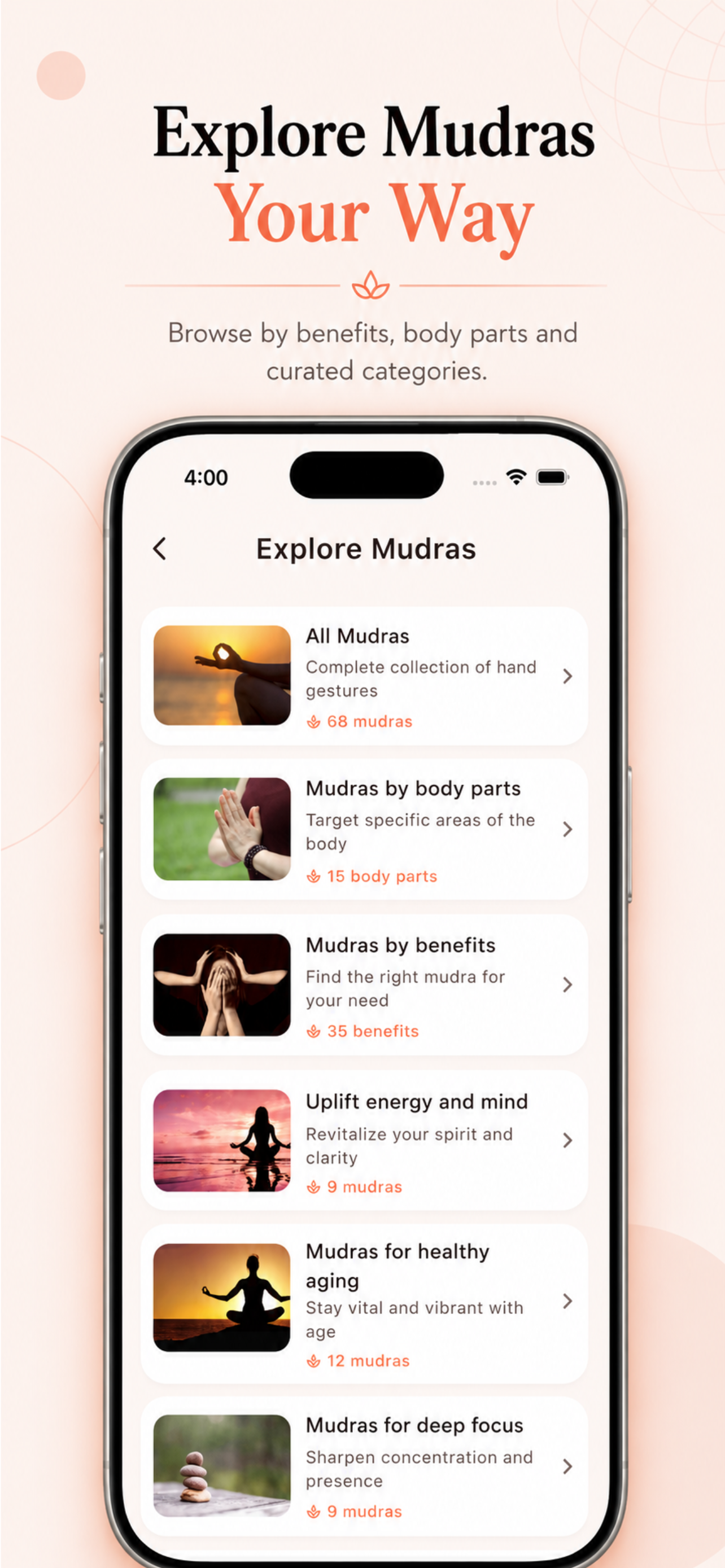 Mudras : Yoga, Meditation screenshot 7