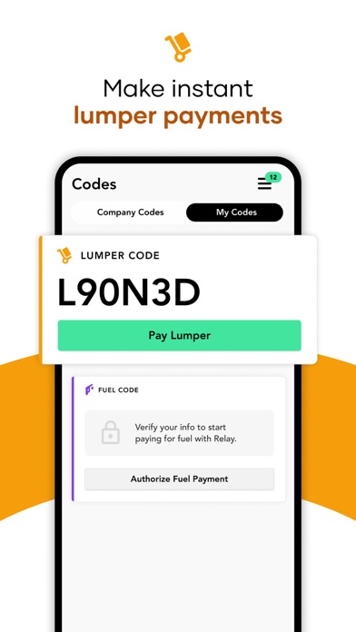 Relay Payments Screenshot
