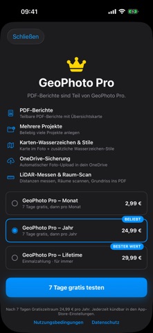 GeoPhoto Pro screenshot