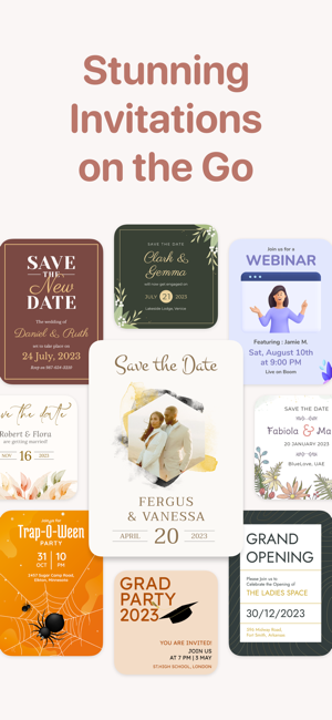 ‎Invitation Maker - Invyt Screenshot
