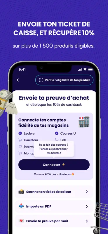10% - Cashback & Économies screenshot 2 of 7