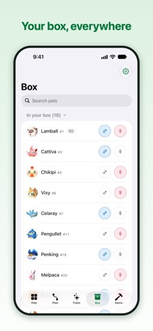 Paladex: Breeding Calculator Screenshot 4 of 4